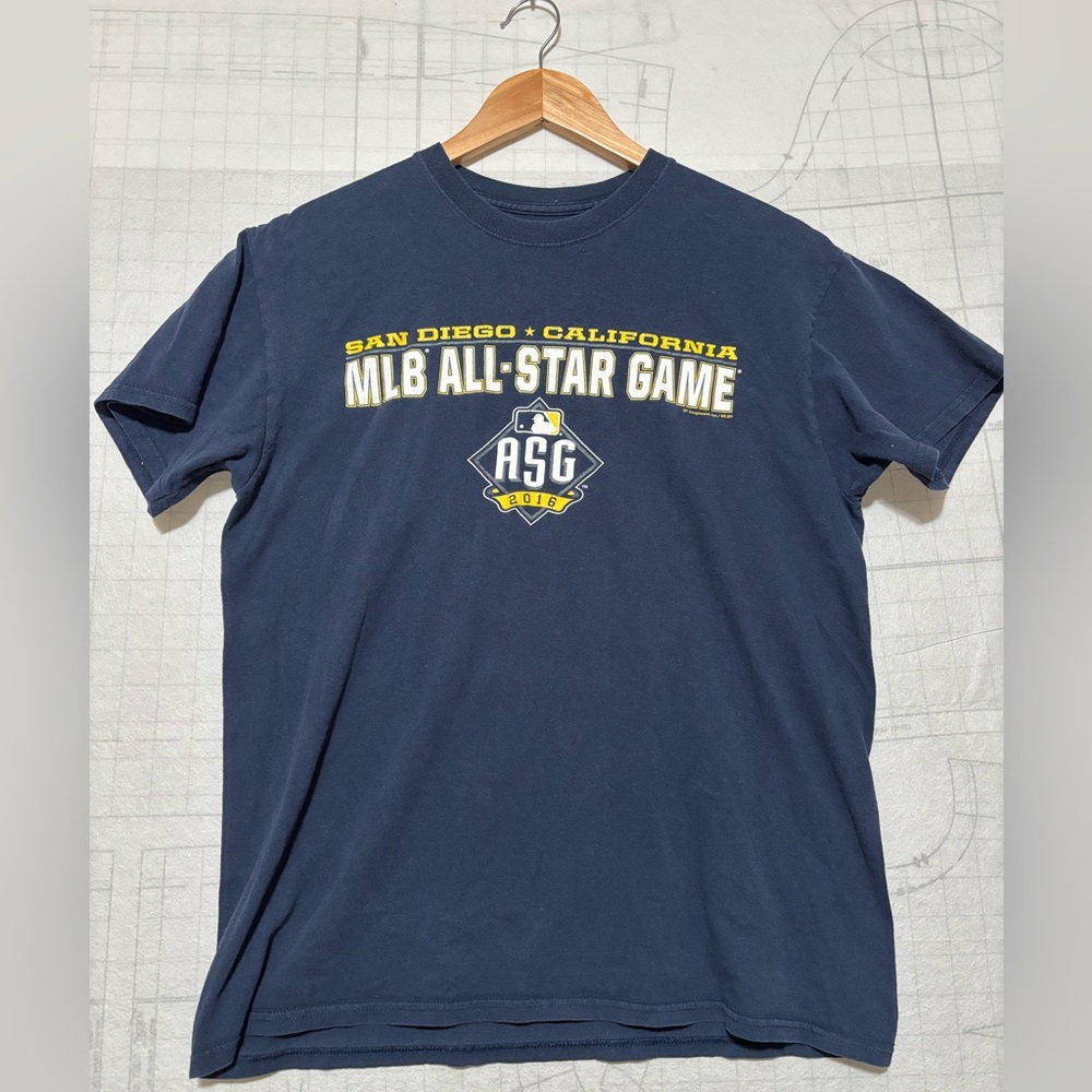 San Diego Padres All-Star Game T-Shirt Men's Medium Blue 2016 Baseball MLB